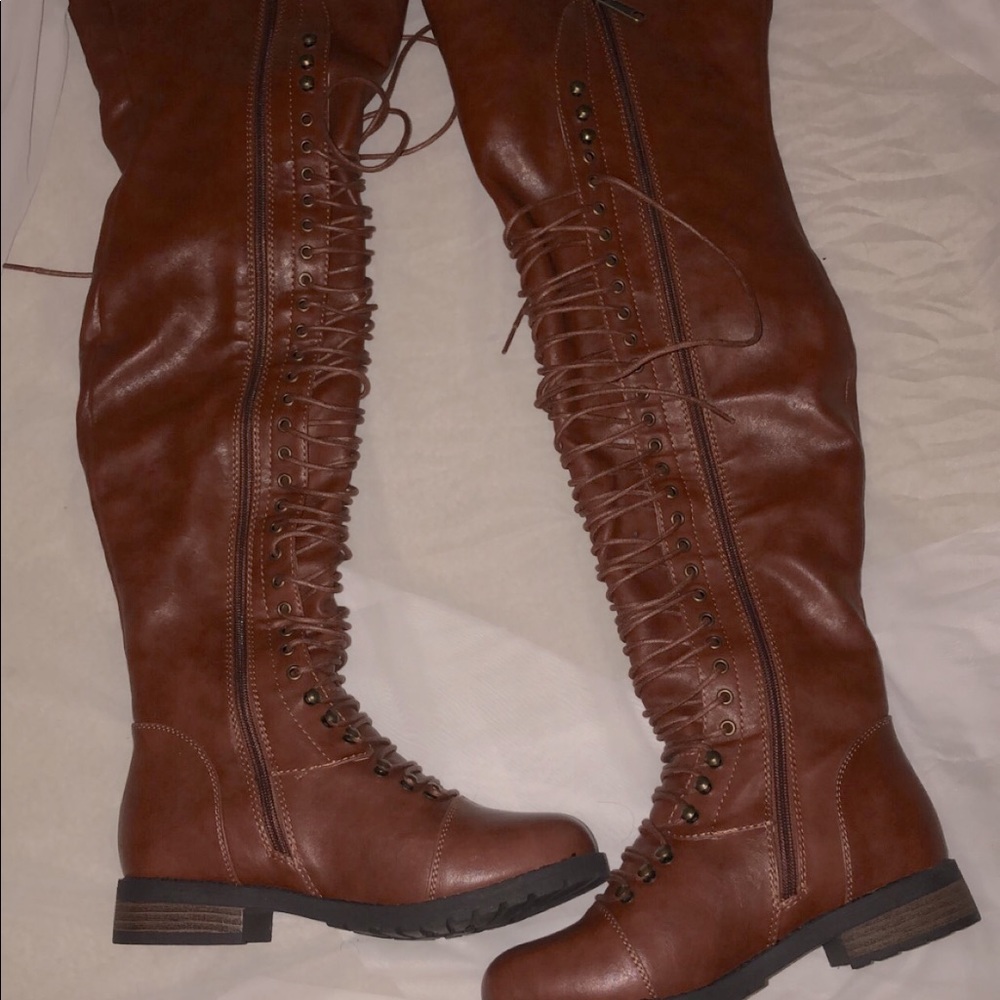 Thigh high boots